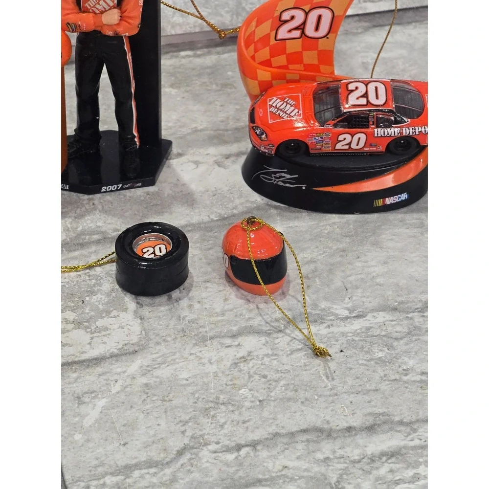 Lot of NASCAR Tony Stewart Home‎ Depot #20 Ornaments Cars Ornament Collectible